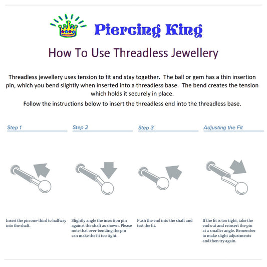 Threadless Jewellery