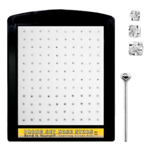 Nose Studs - 120 Piece Display