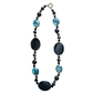 Necklaces - Black Agate & Crystals