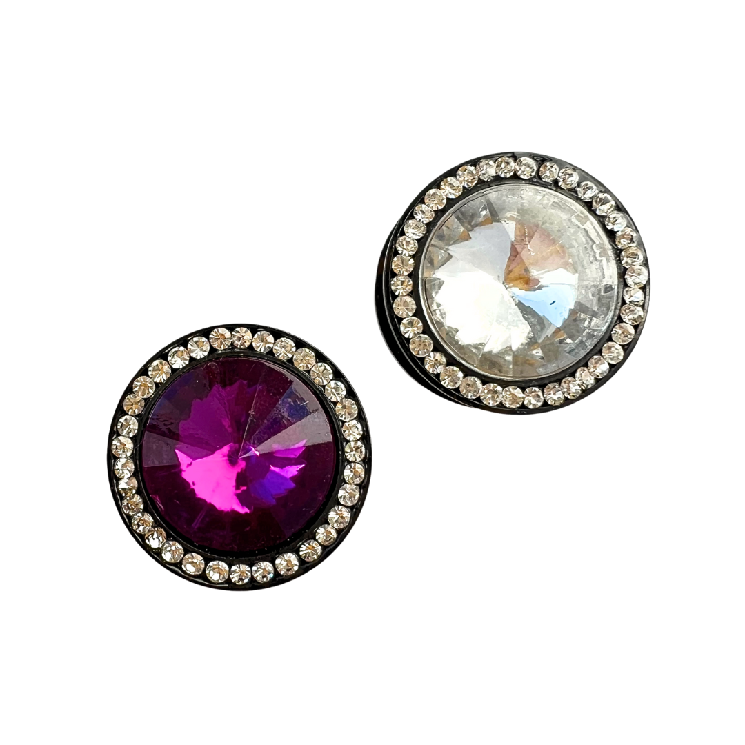 Tunnels / Plugs - Blackline Center Gem
