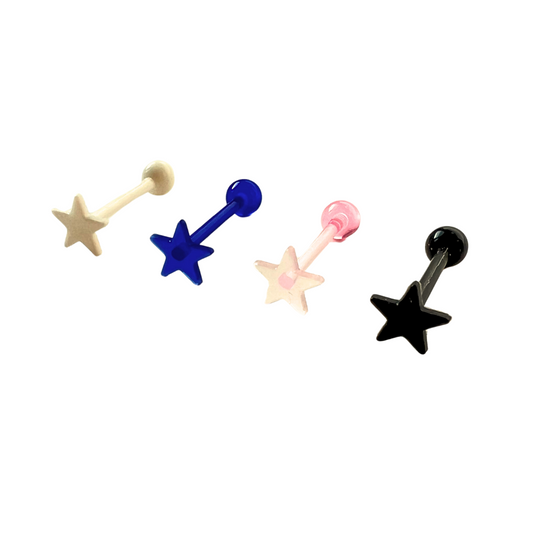 Barbells - Acrylic Flat Star