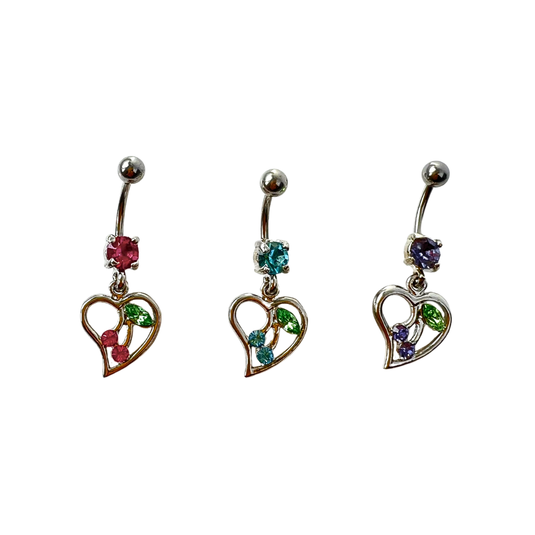 Belly Ring - H Cherry