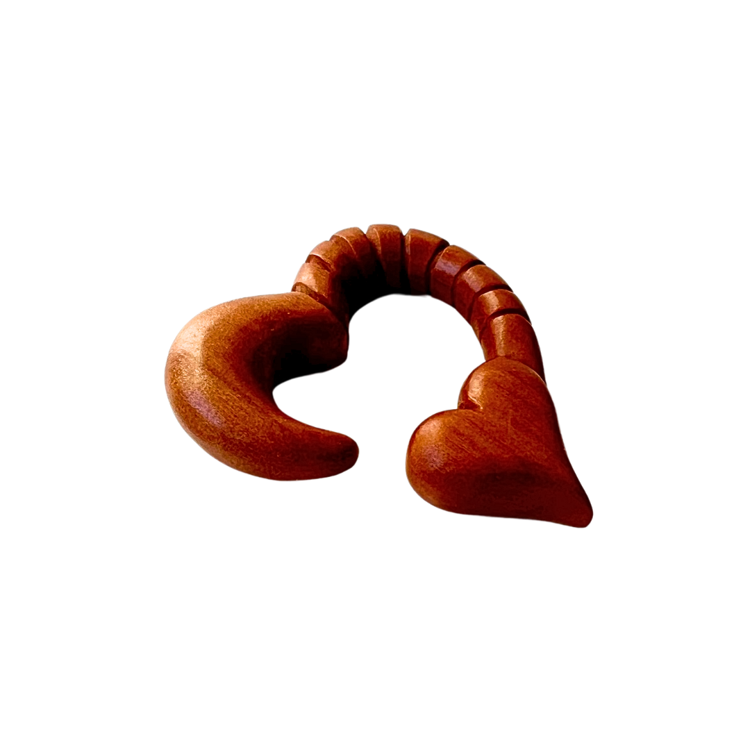 Last Chance Packs - Organics Pairs - Wood Double Heart