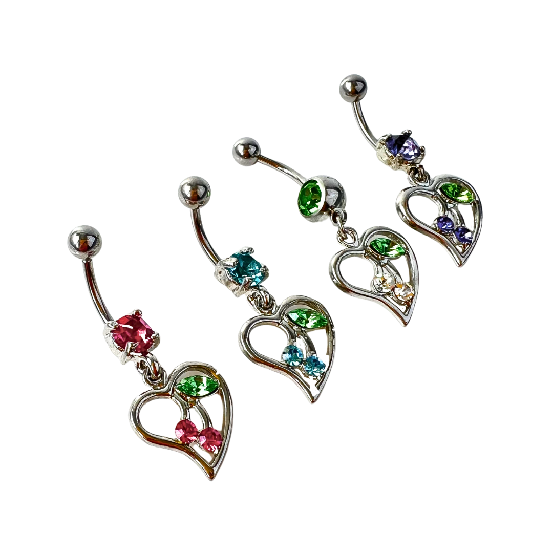Belly Ring - H Cherry