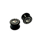 Tunnels / Plugs Pairs - Acrylic Center Gem