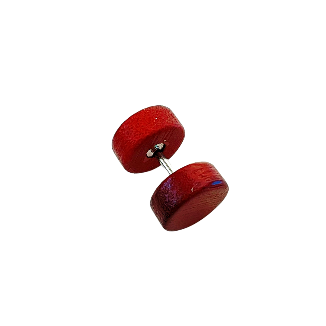 Faux Plugs - Wood Round