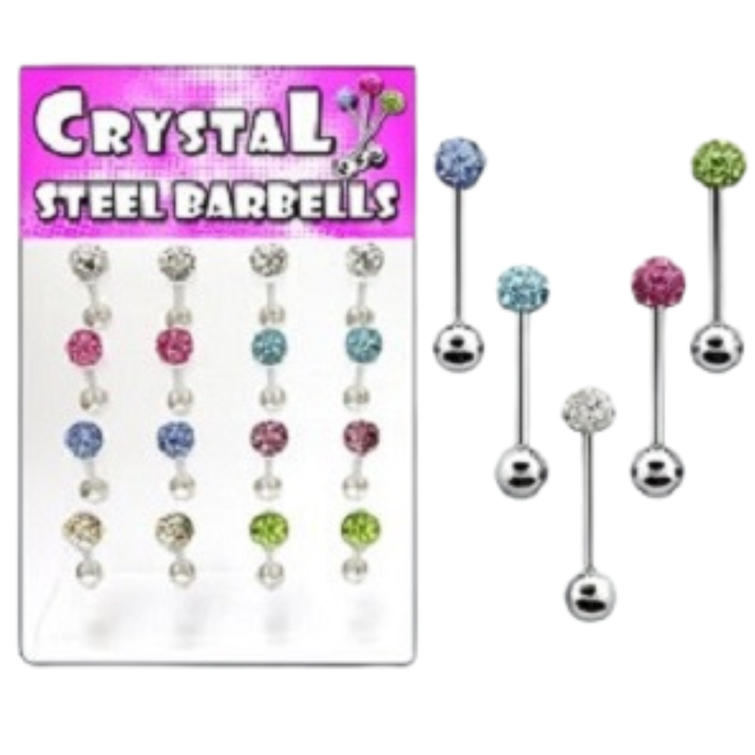 Display Of 16 Tiffany Tongue