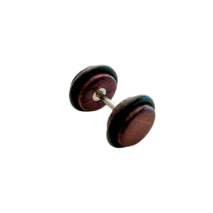 Faux Plugs - Wood Round