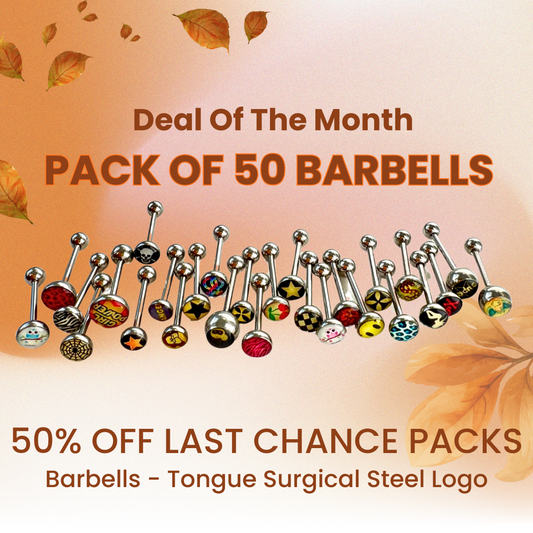 Last Chance Packs - 50 Piece Logo Tongue Bundle