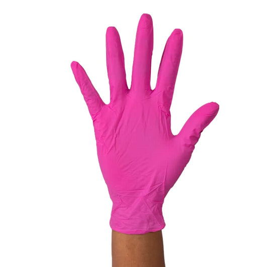 Tools - Blush Nitrile Gloves