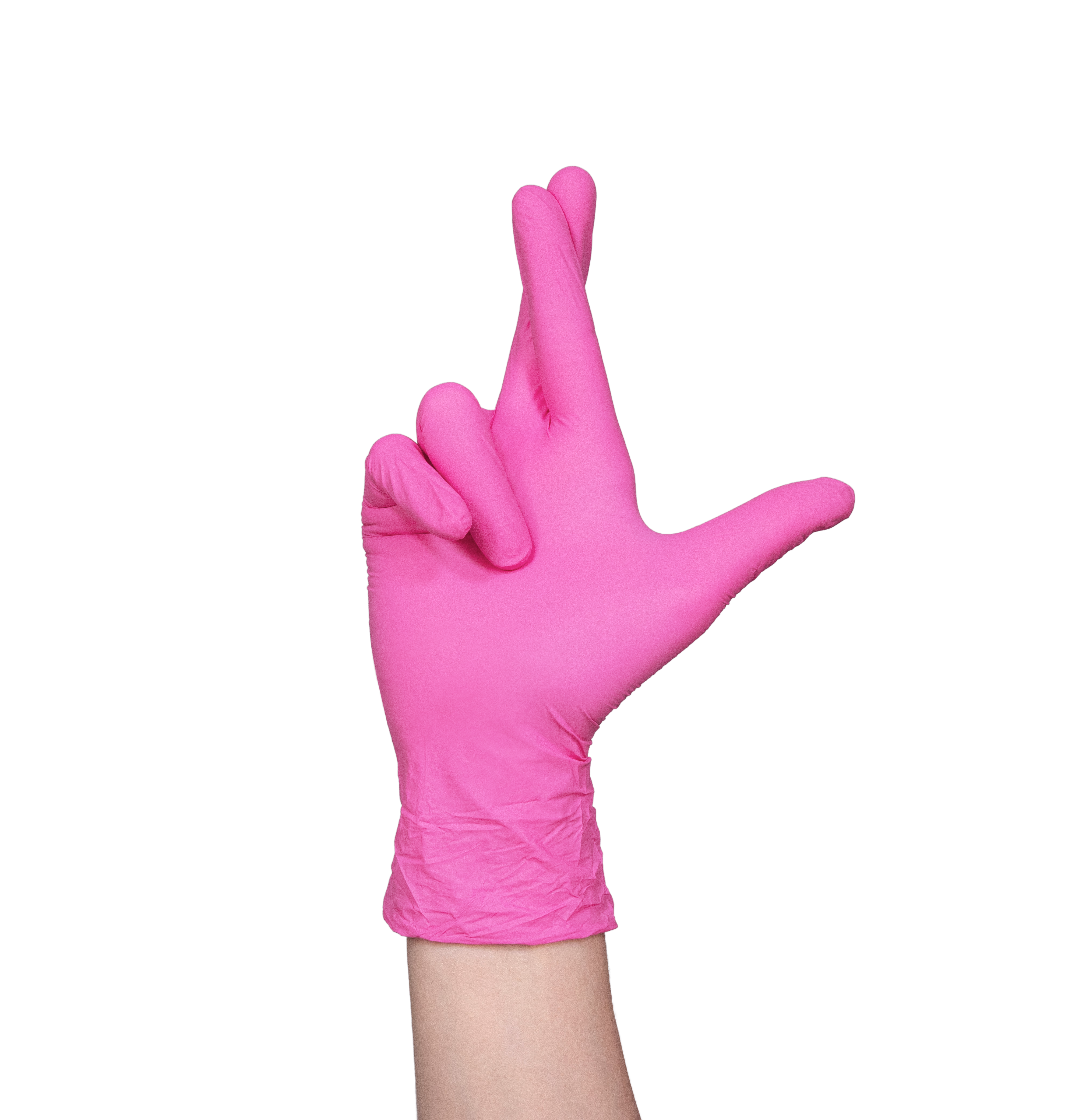 Tools - Blush Nitrile Gloves