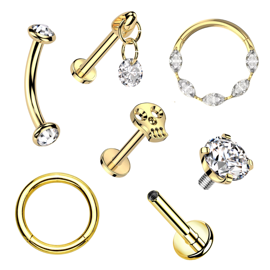 Bundle - Theme #10 Titanium IT Gold Plated