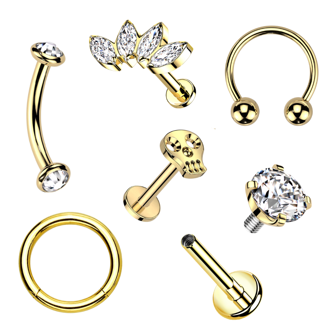 Bundles - Theme #10 Titanium IT Gold Plated