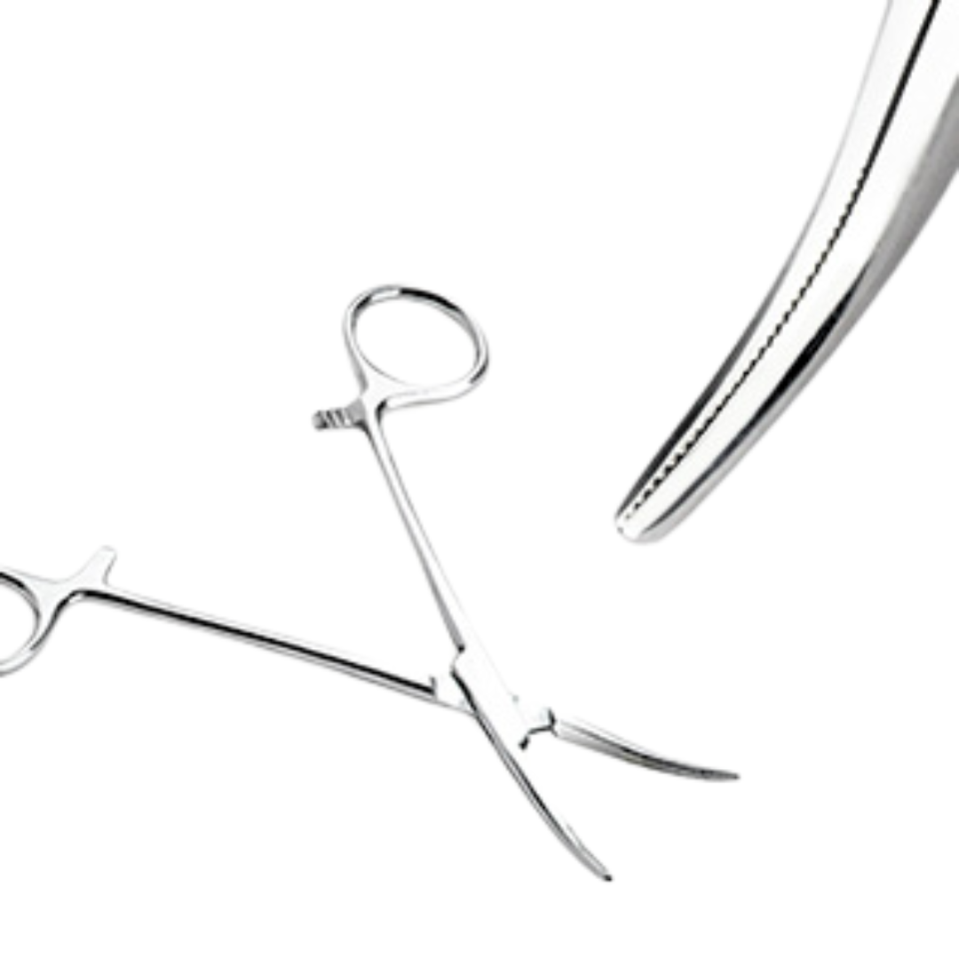 Tools - Curved Kelly Hemostat – Piercing King