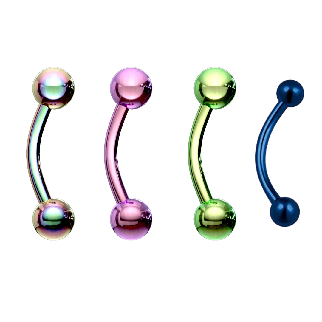 Curved Barbell - Colourline