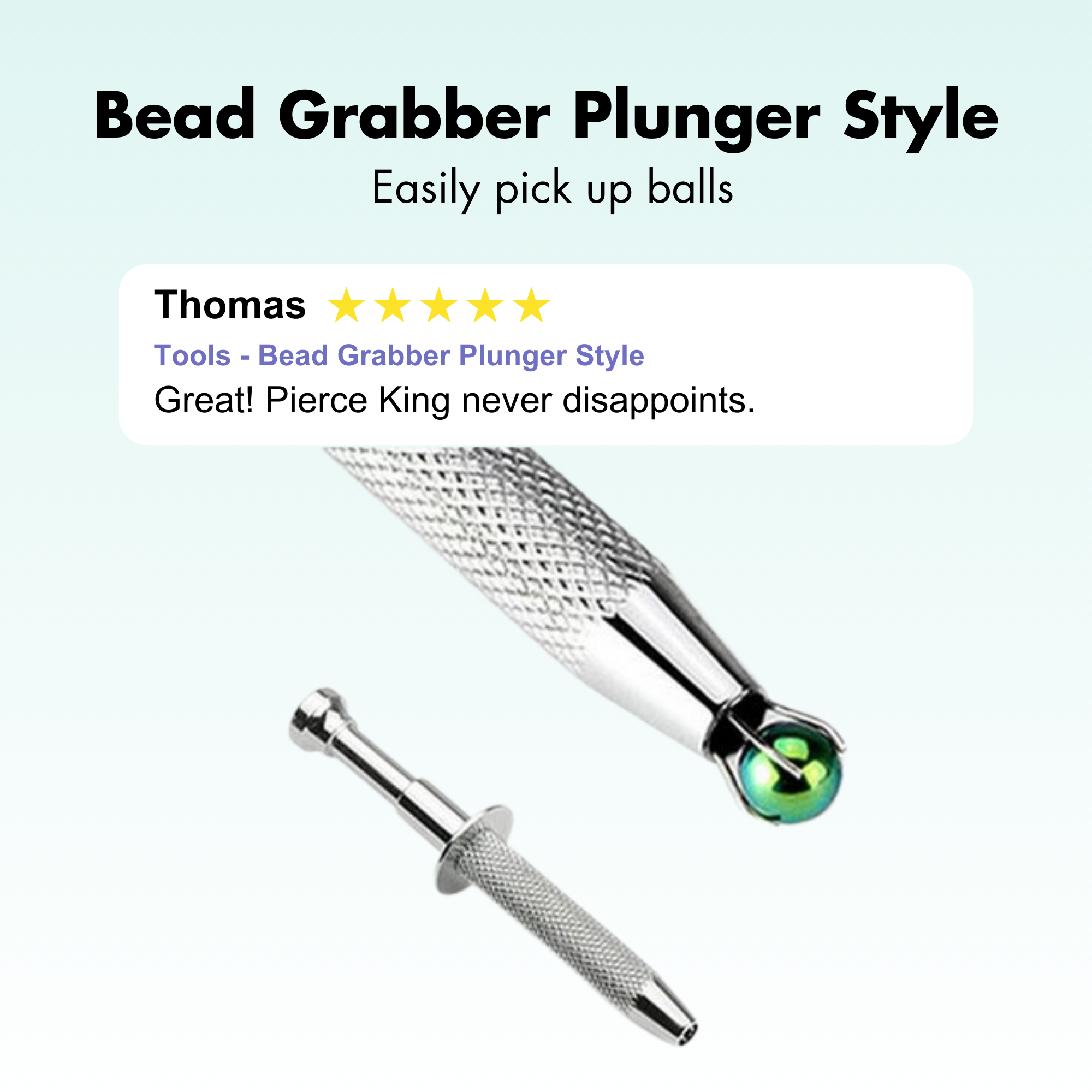 Tools - Bead Grabber Plunger Style