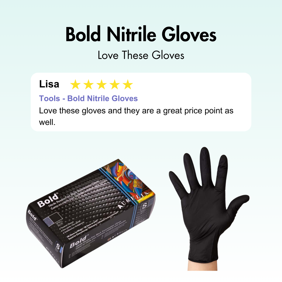 Tools - Bold Nitrile Gloves