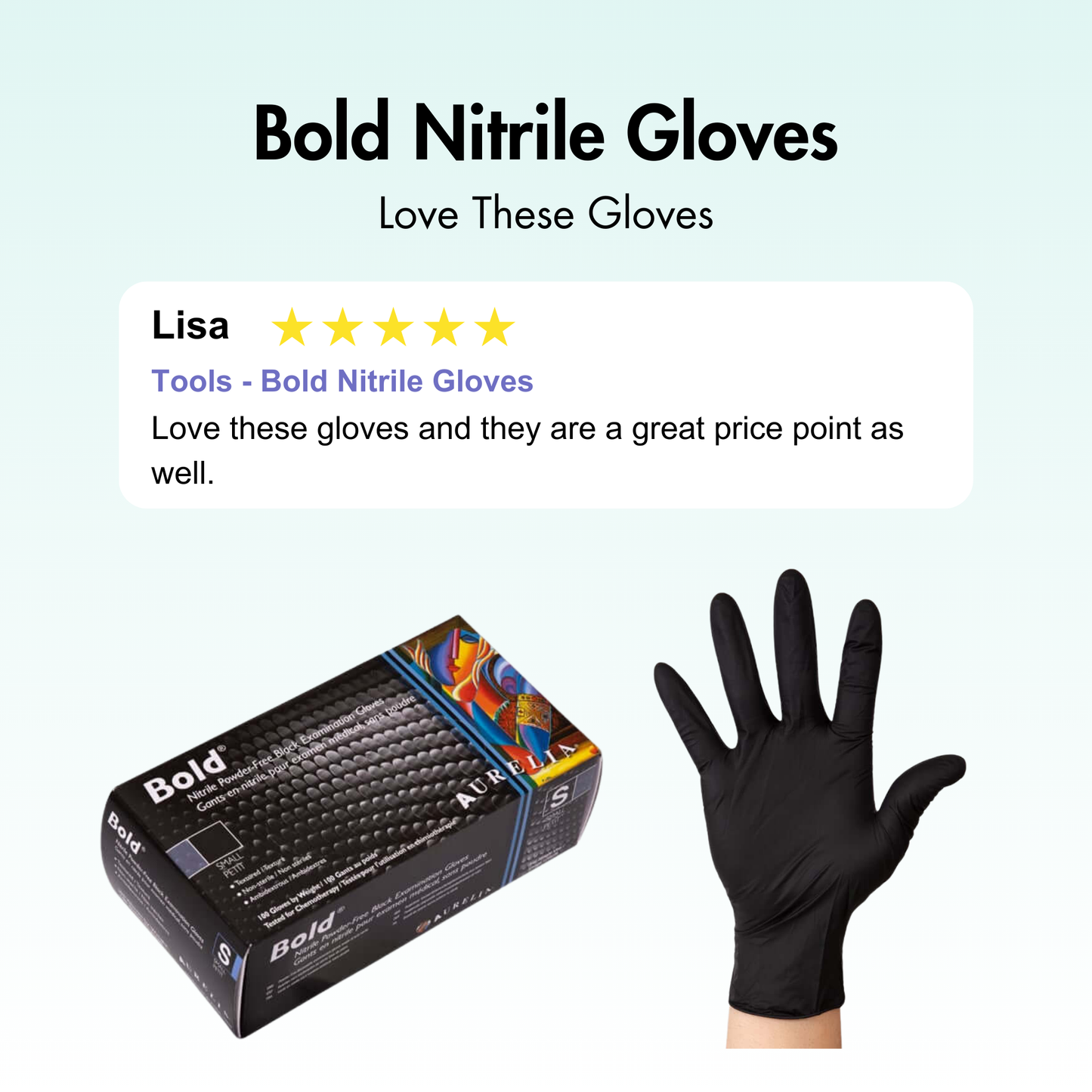 Tools - Bold Nitrile Gloves