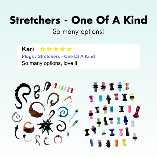 Plugs / Stretchers - One Of A Kind