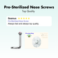Pre-Sterilized - Nose Screw