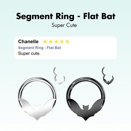 Segment Ring - Flat Bat