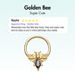 Segment Ring - Golden Bee