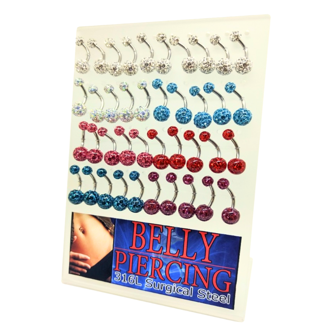 Display Of 40 Tiffany Belly