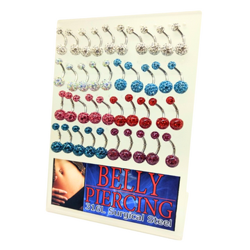 Display Of 40 Tiffany Belly