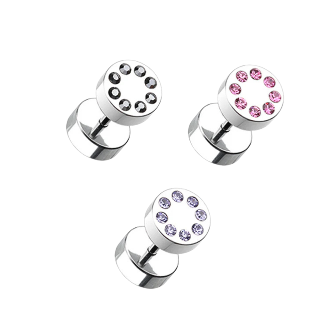 Faux Plugs - Bling