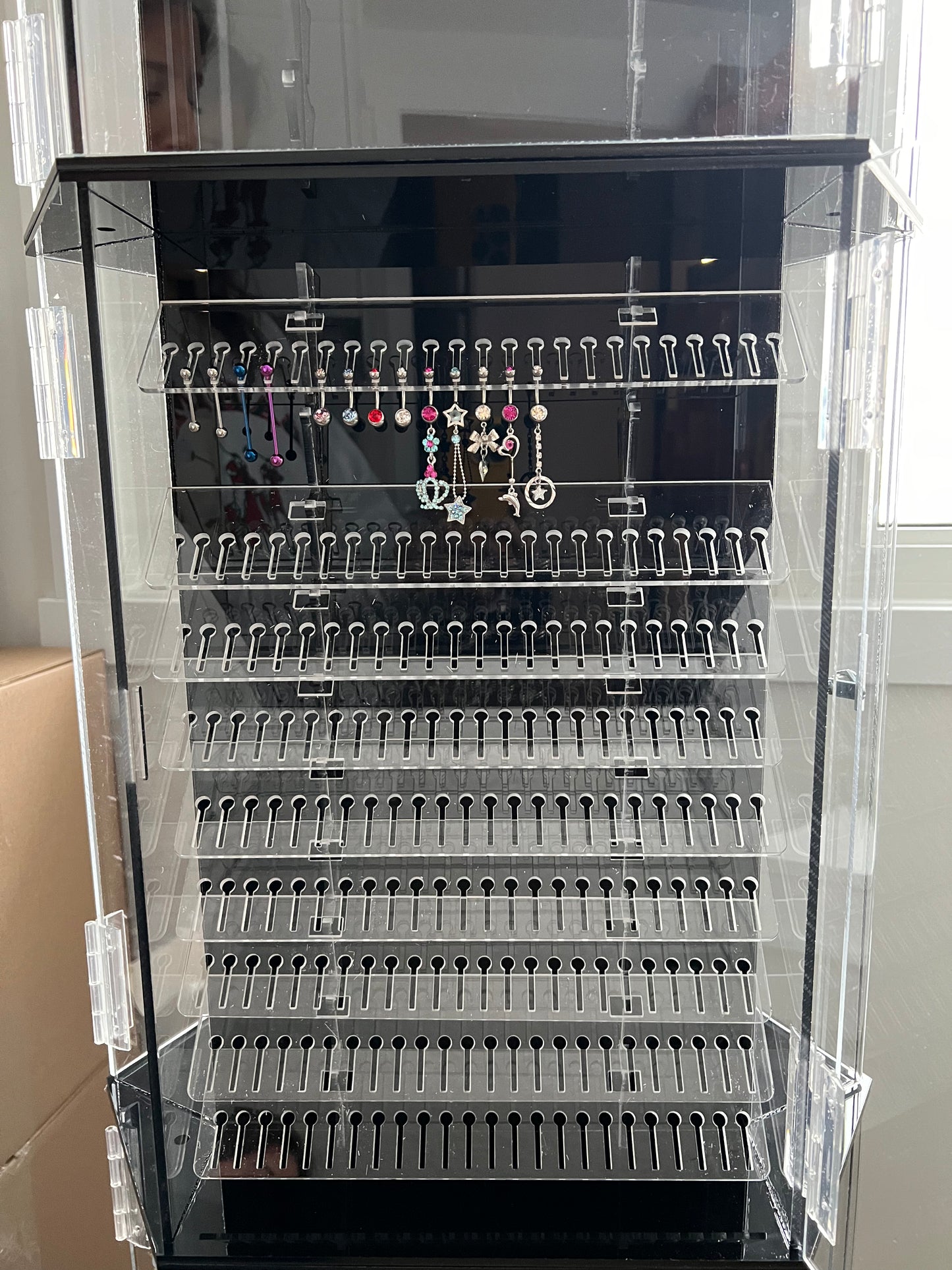 Display Case - Floor Model With Racks