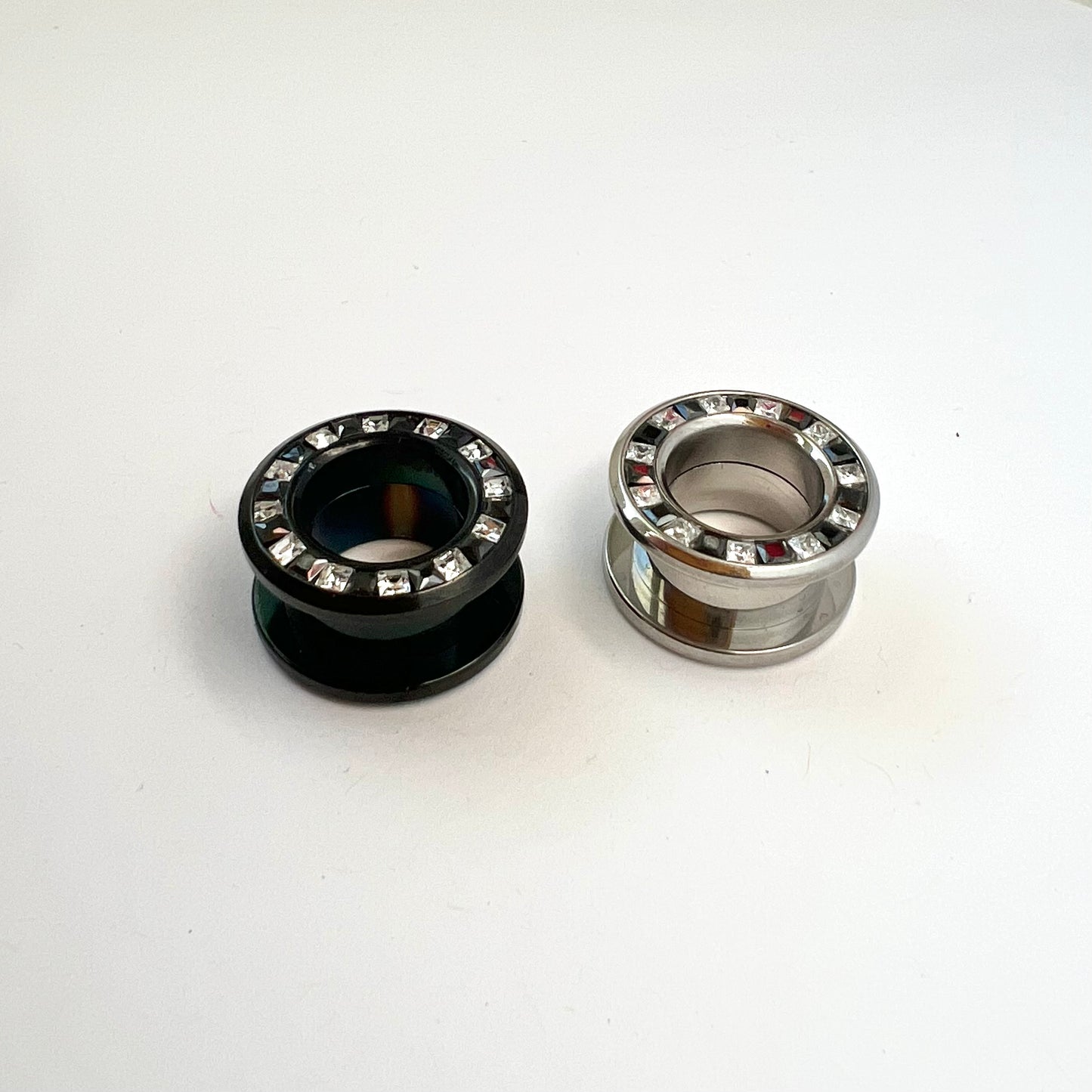 Tunnels / Plugs Pairs - Square Jewels