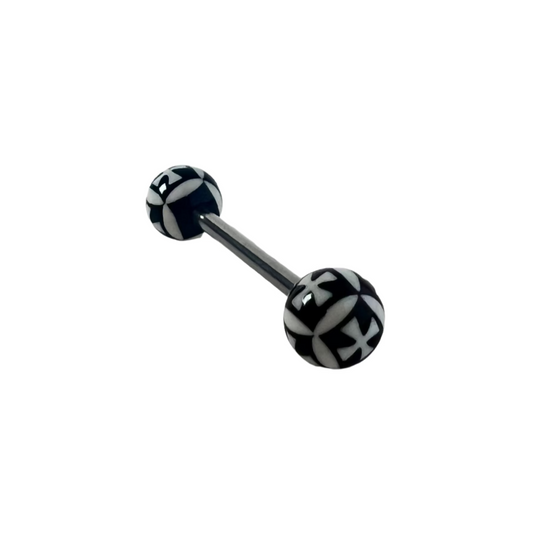 Barbells - Acrylic Iron Cross