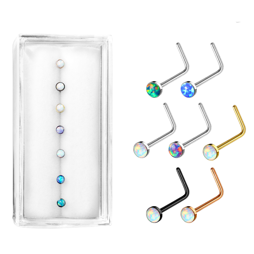 Nose Studs - Pack of 7 (F)