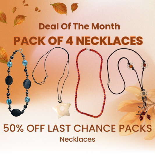 Last Chance Packs - 4 Piece Necklace Bundle