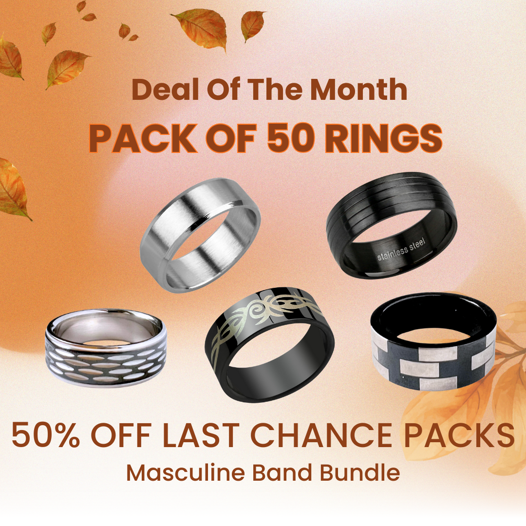 Last Chance Packs - 50 Piece Masculine Band Bundle