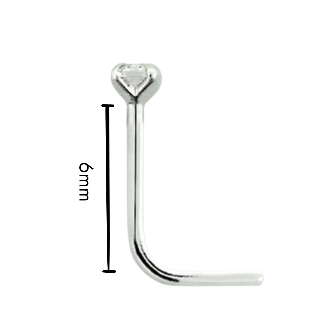 Nose Studs - 52 Piece With 2.5mm Gem