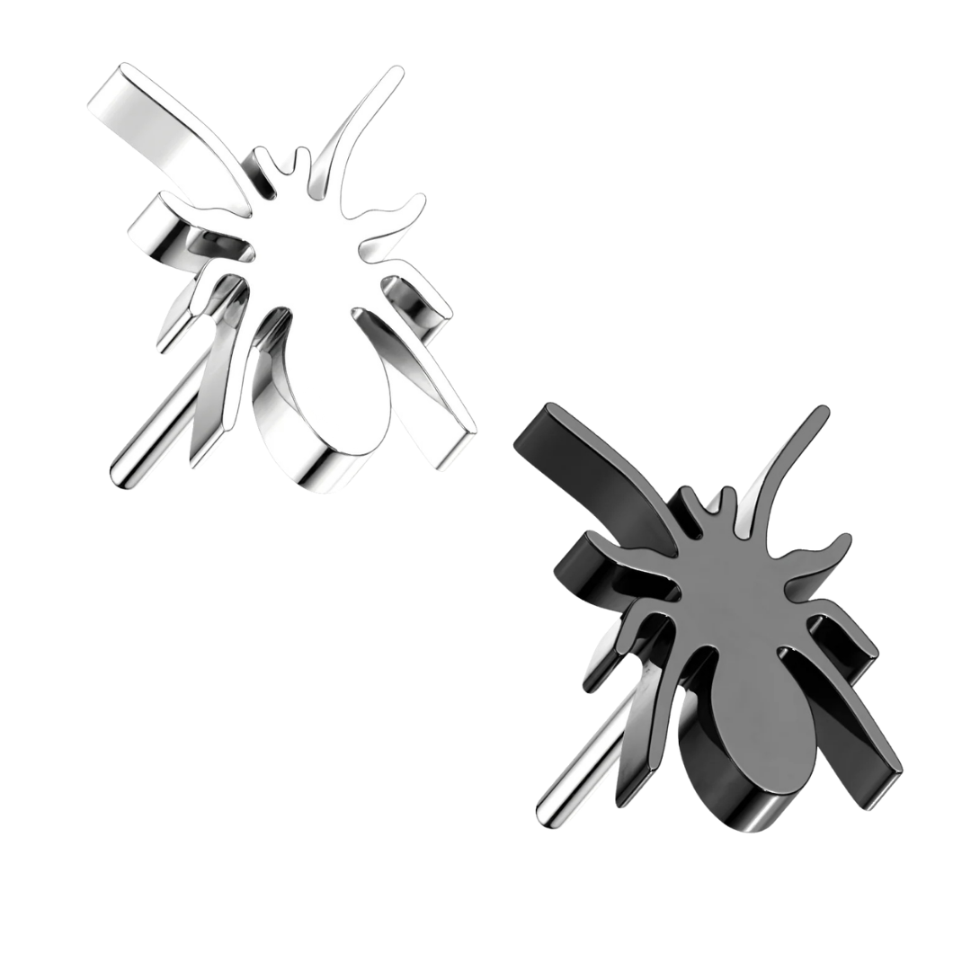 PARTS - TITANIUM - Threadless Flat Spider