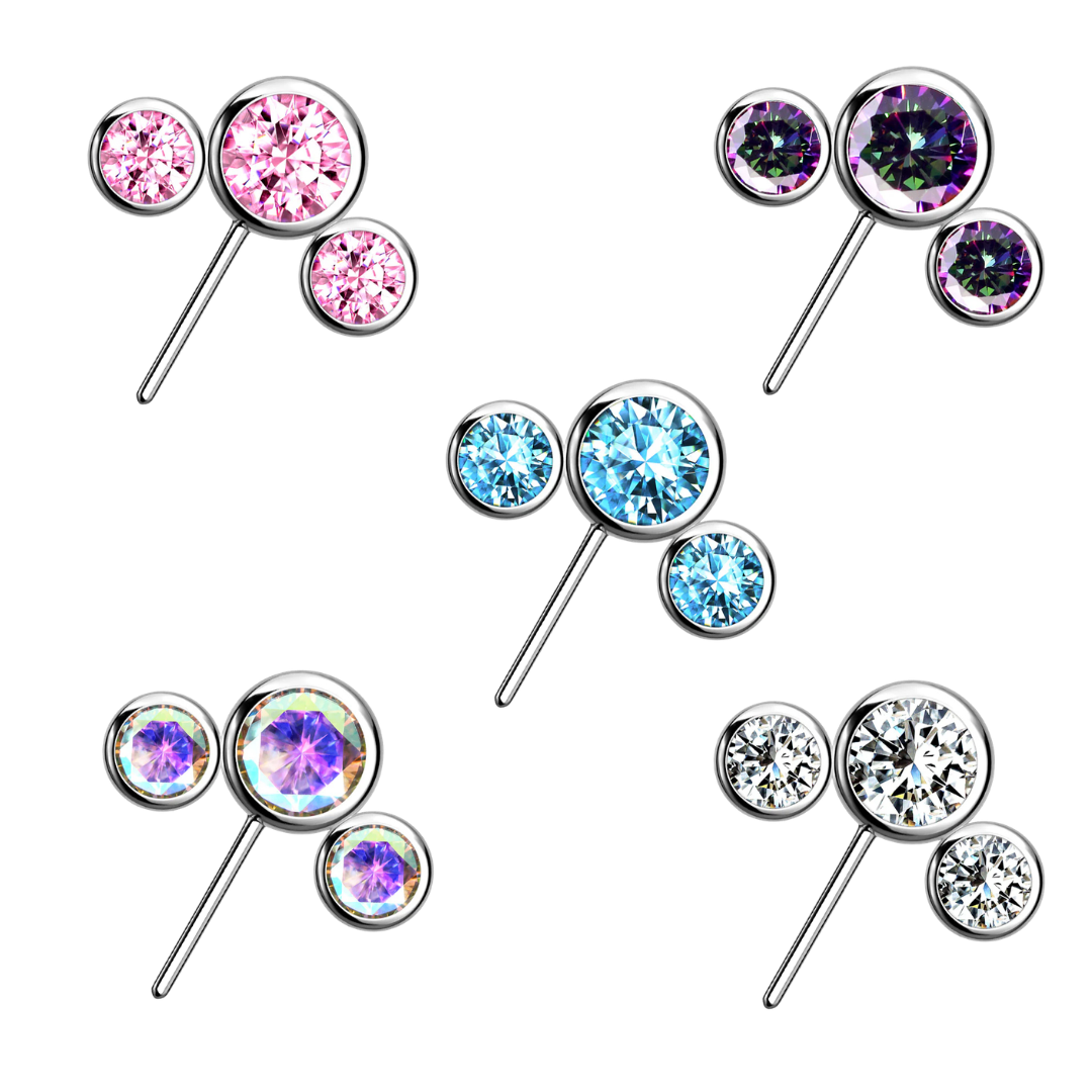PARTS - TITANIUM - Threadless Trios