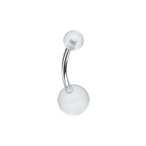 Belly Ring - Acrylic Plain