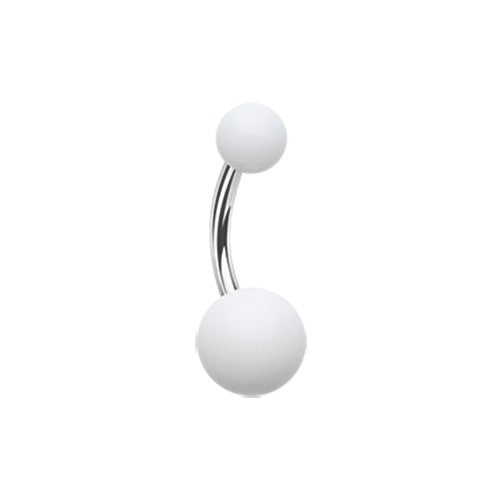 Belly Ring - Acrylic Plain