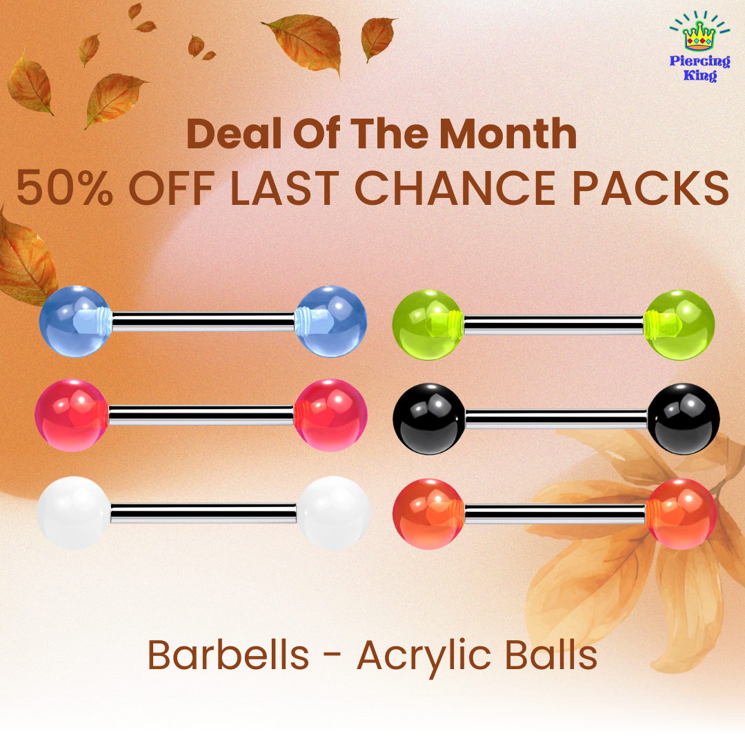 Last Chance Packs - Barbells - Acrylic Balls