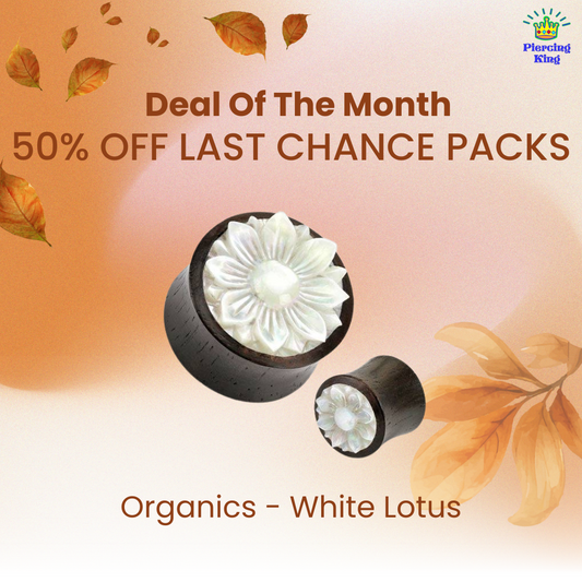 Last Chance Packs - Organics - White Lotus