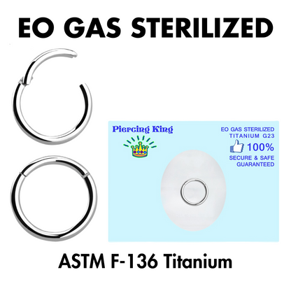 Pre-Sterilized - TITANIUM - Hinged Segment