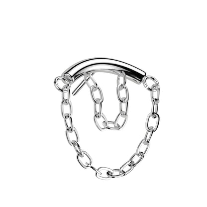 PARTS - TITANIUM - Threadless Hidden Helix Double Chain