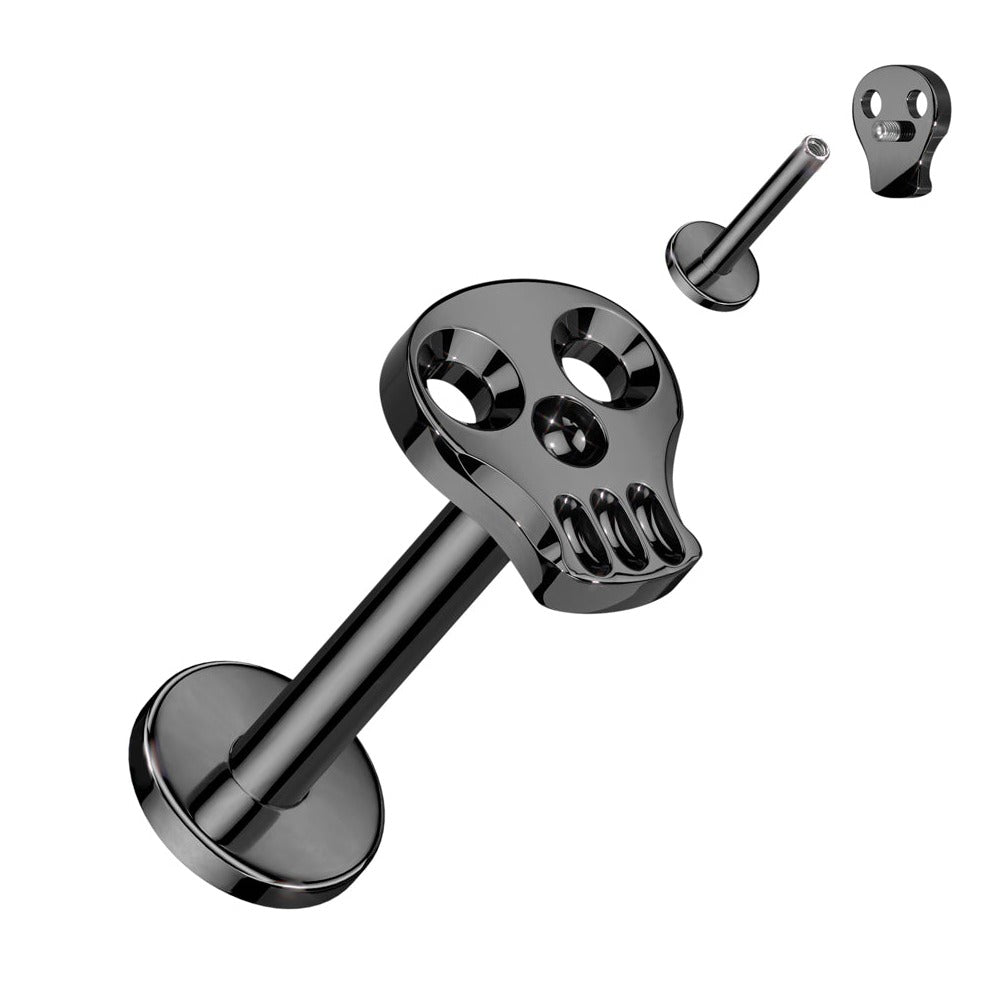 Labrets - TITANIUM - IT SKULL