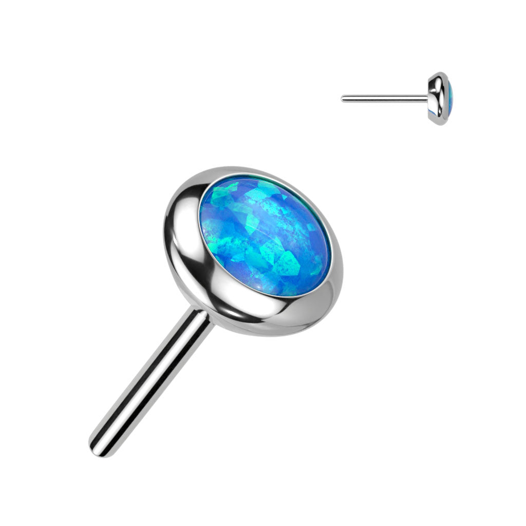PARTS - TITANIUM - Threadless Jewelled Disks