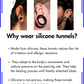 Tunnels / Plugs - Silicone Tunnels