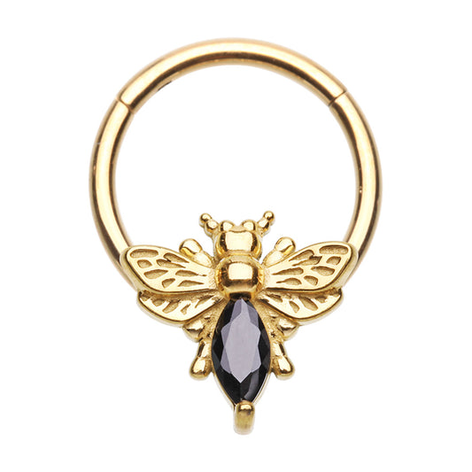 Segment Ring - Golden Bee