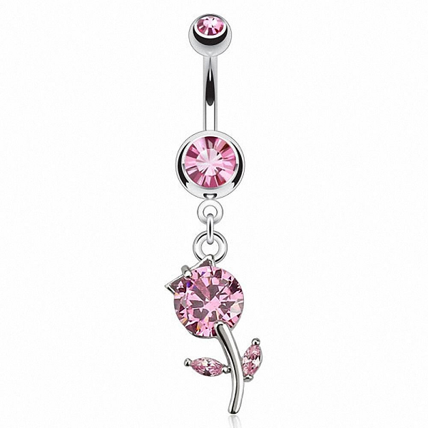 Belly Ring - H Tulip