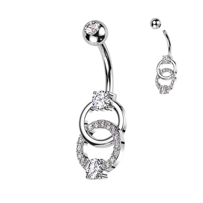 Belly Ring - Jewelled Ring